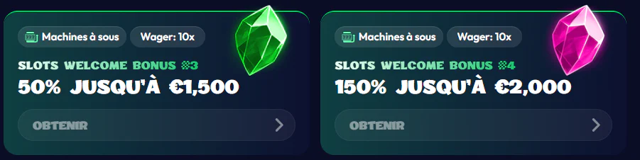 Conditions des offres chez Smash Casino